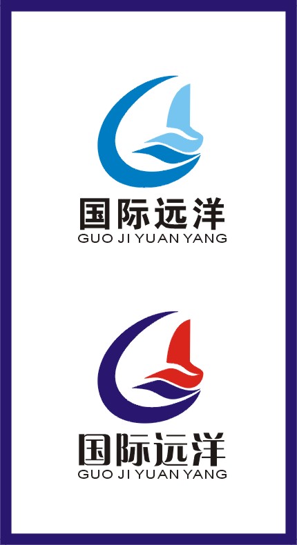 国际远洋运输公司logo设计_1333322_k68威客网