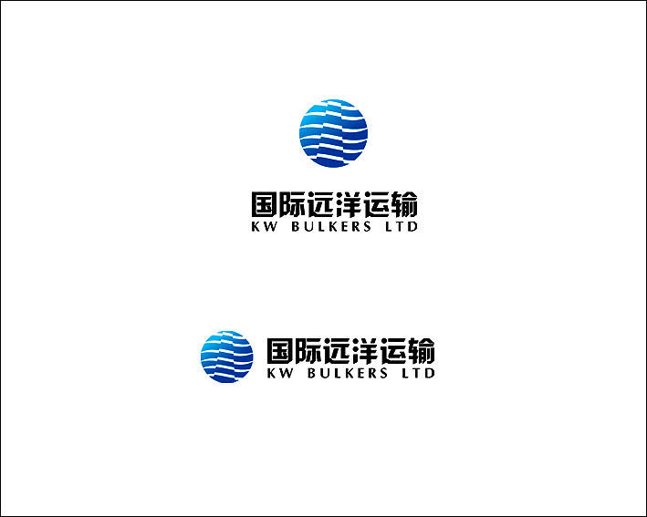 国际远洋运输公司logo设计_1338813_k68威客网