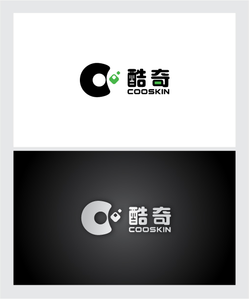 酷奇标志logo,vi设计