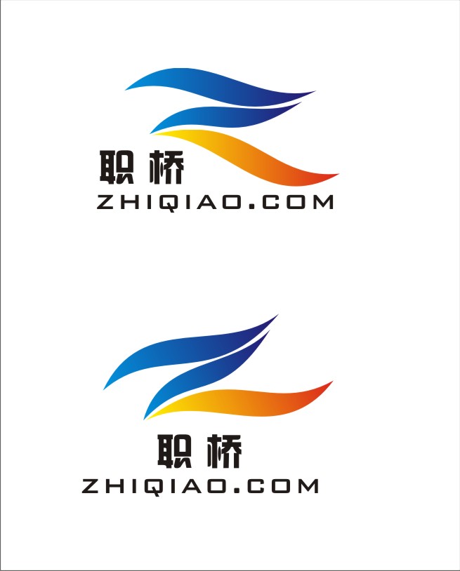 职桥网 logo设计