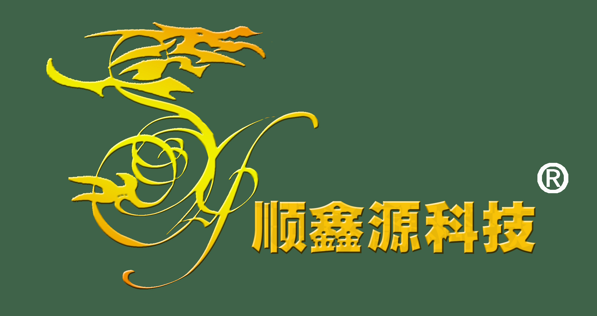 顺鑫源科技logo制作