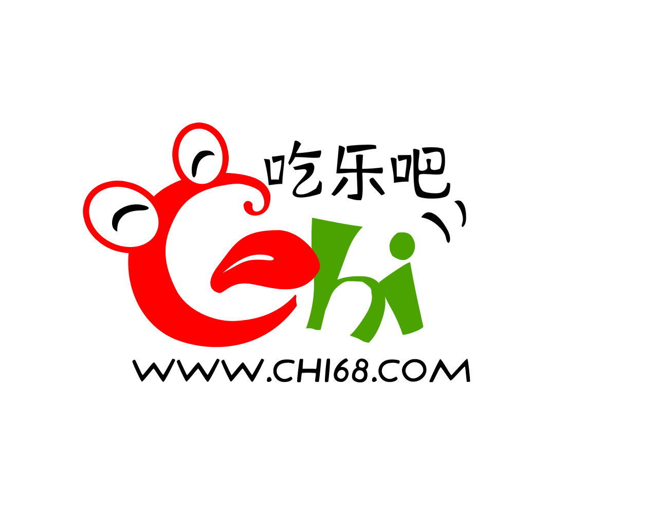 chi68.com logo设计(中标:大嘴兽,lps)